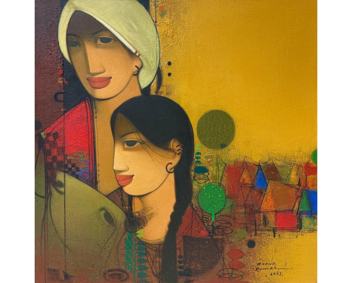 Reviving Rural India: The Art of Capturing VillageSpace in Contemporary Paintings