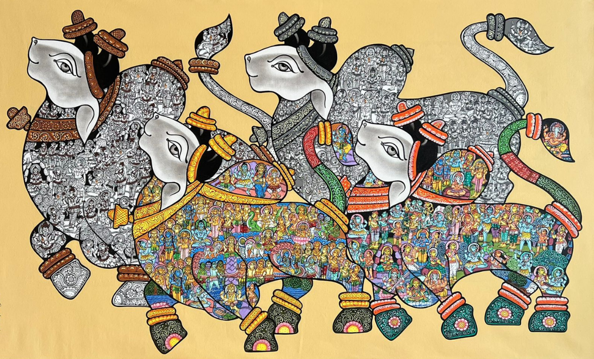 Vivek Kumavat’s Artistry: A Deep Dive into the Symbolism of the Indian Bull