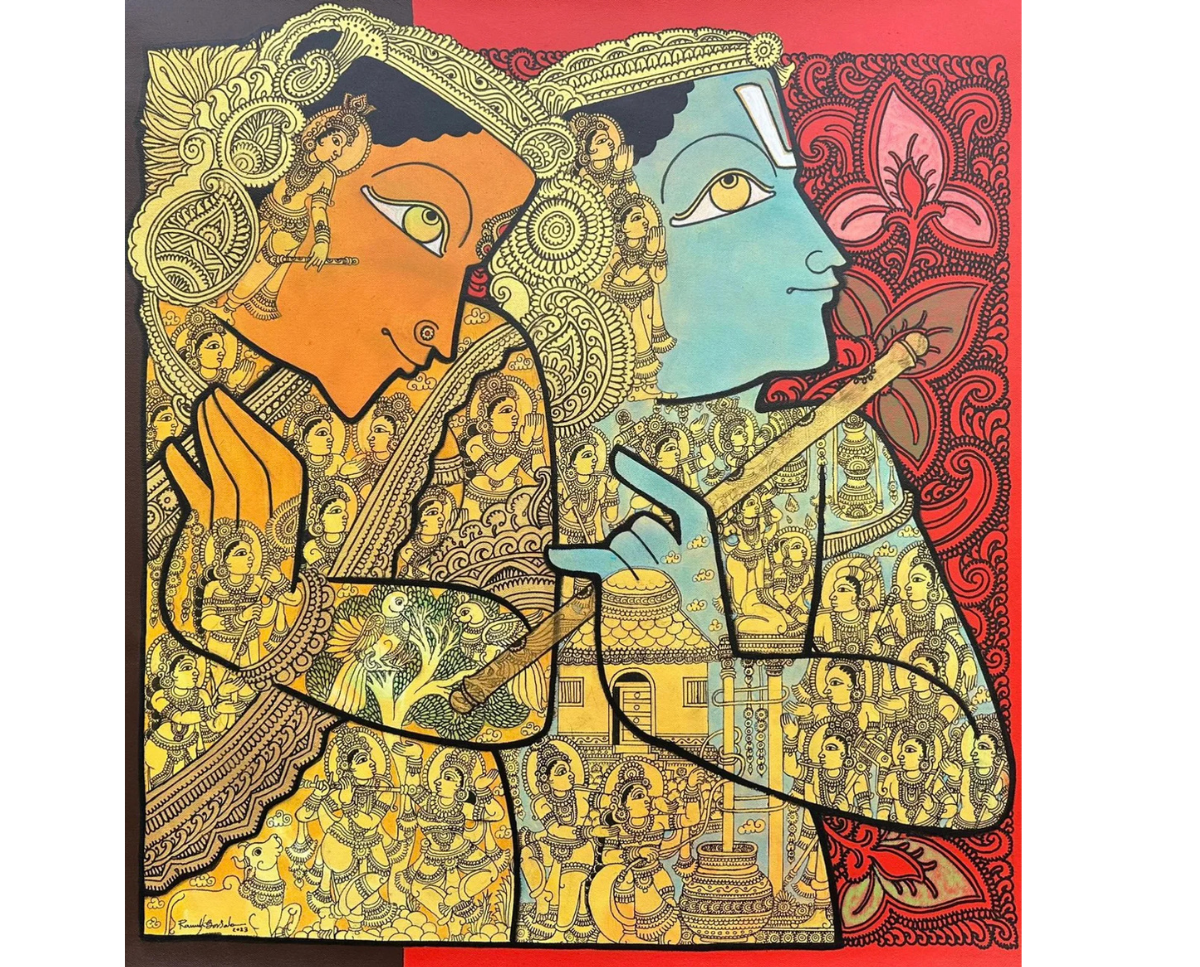 Discover Traditional Stories Retold through Paintings Online by Ramesh Gorjala