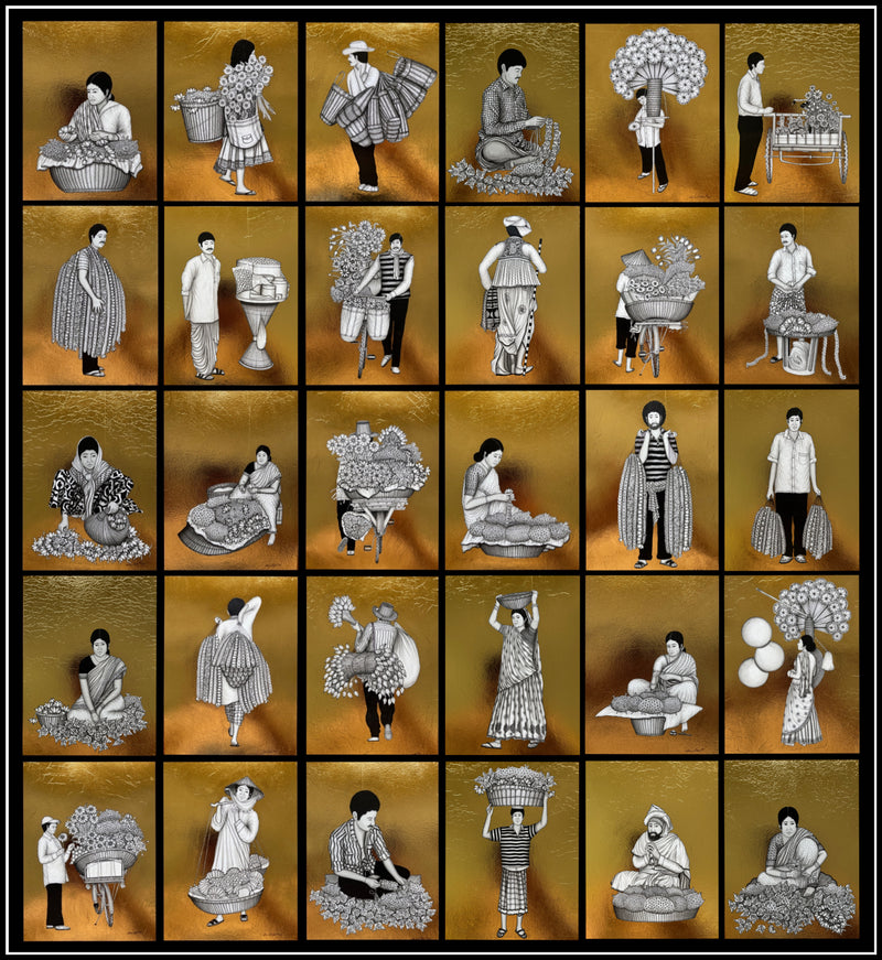 Incredible India IX: Collage of 30