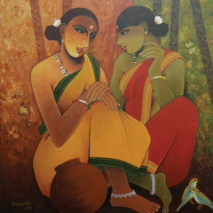 Seated in Serenity (Rural Heritage Fine Art)