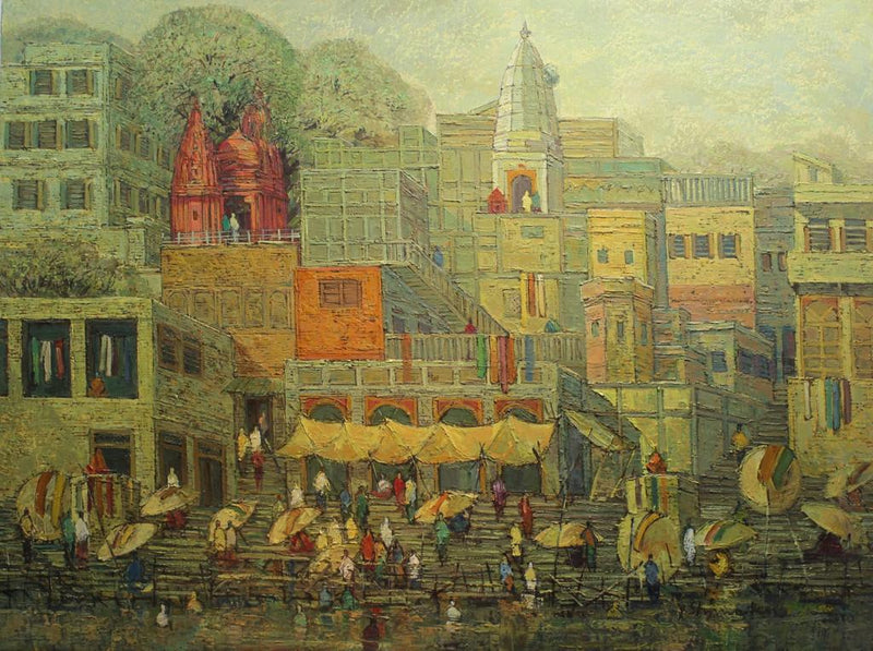 Banars Drawing Banaras 3 – Artazzle