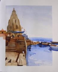 Boat by Boat Nearer to Ghats 8