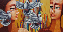 Untitled (Couple and Doves)
