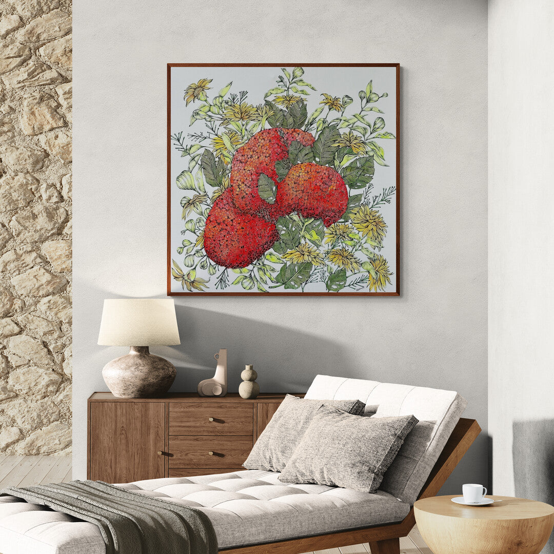 Floral art by Ritu Kamath