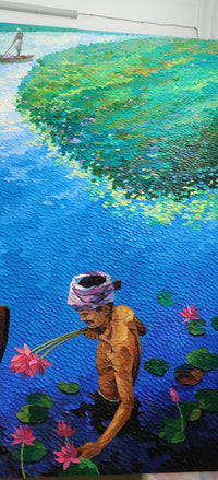 Close up of Shradha More Painting