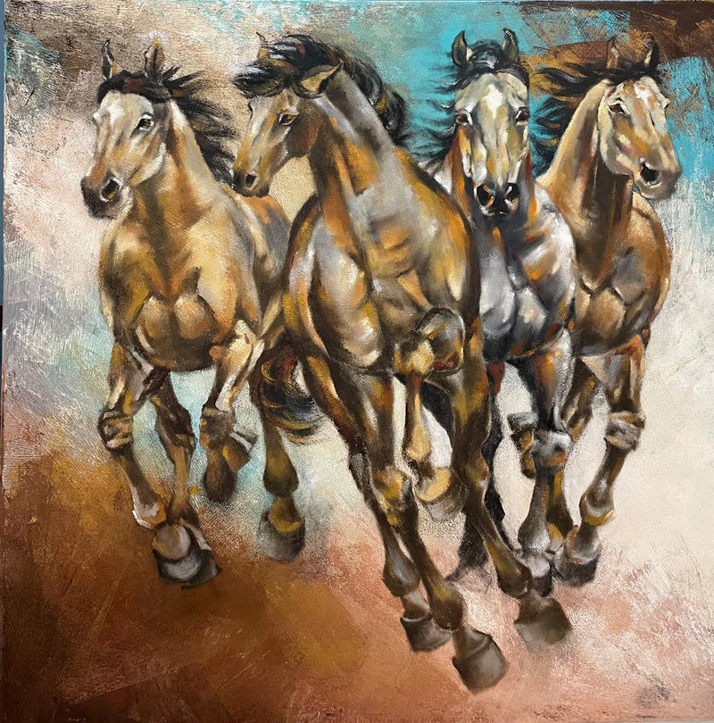 Kaveta Sachdev paints horses in Acrylic, Oil and Charcoal paintings. View Horse Paintings on Artazzle. 