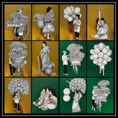 Incredible India XV: Set of  12