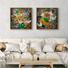 Ganesha and Saraswati