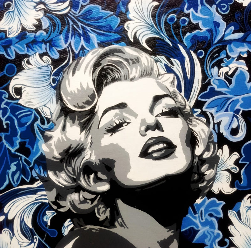Marillyn Monroe by Sujit Kamarkar captures the timeless allure of the global icon with a refined artistic touch.&nbsp;