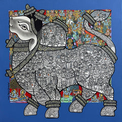 Dancing Nandi 15 (Blue)