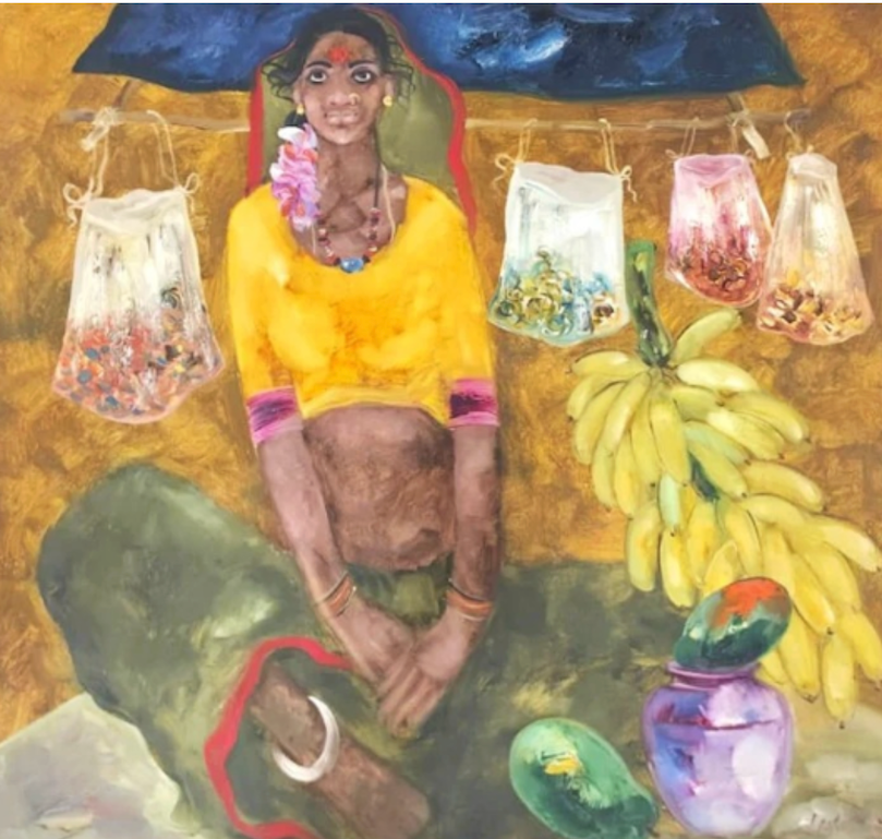 Badami Series : Street Seller