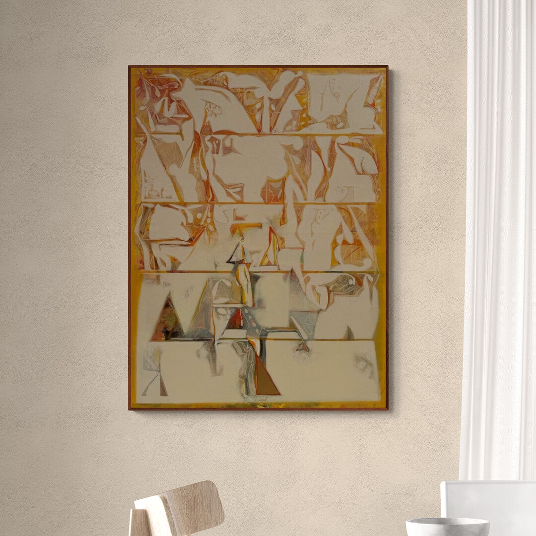 earthy tones abstract