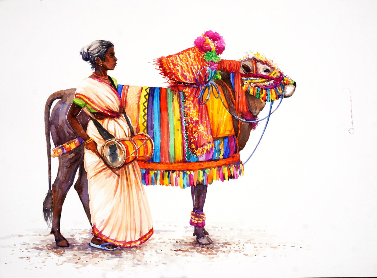 Sivabalan’s Celebration of Life – Vibrant Rural Art | Artazzle