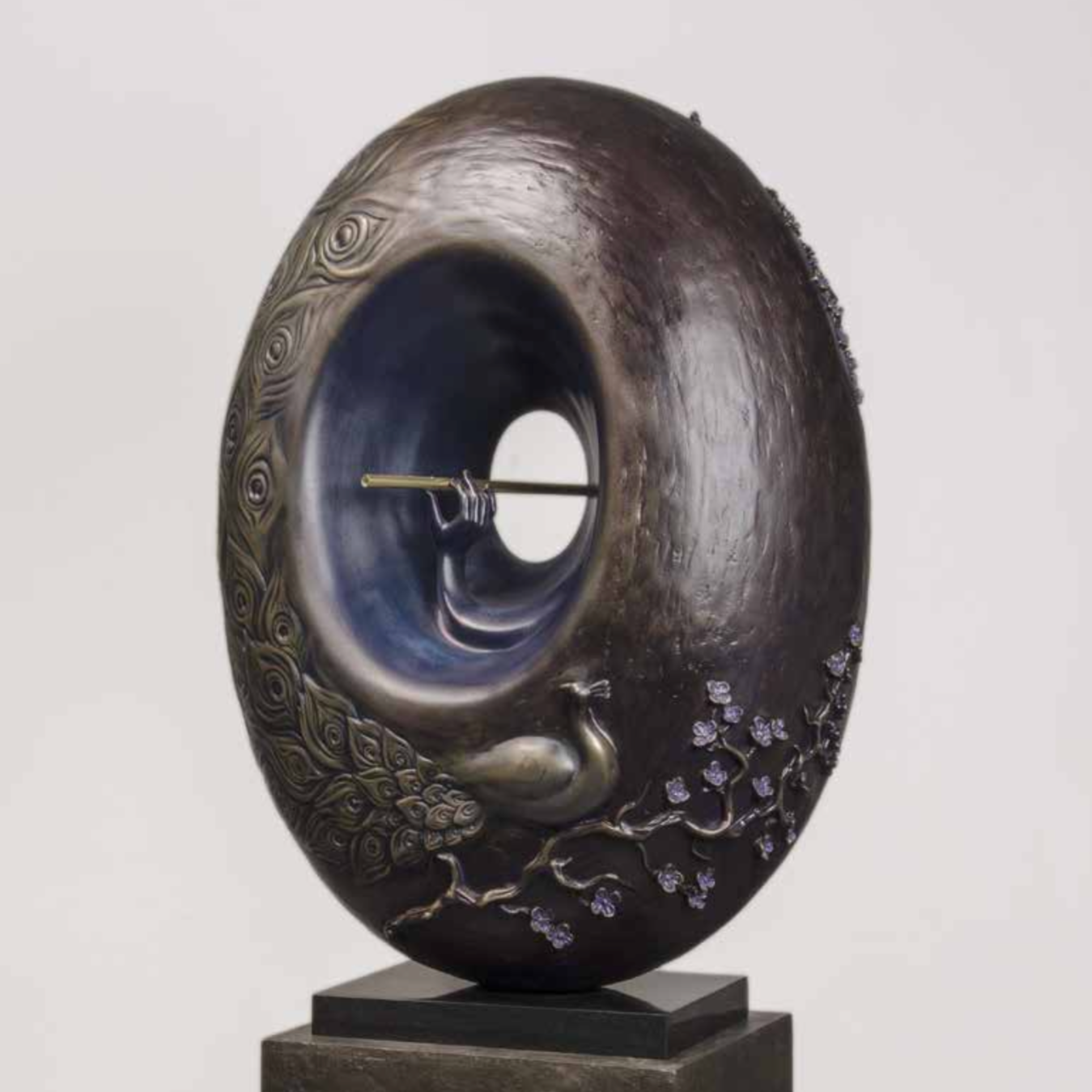 Conceptual scultpure on theme of Vrindavan.