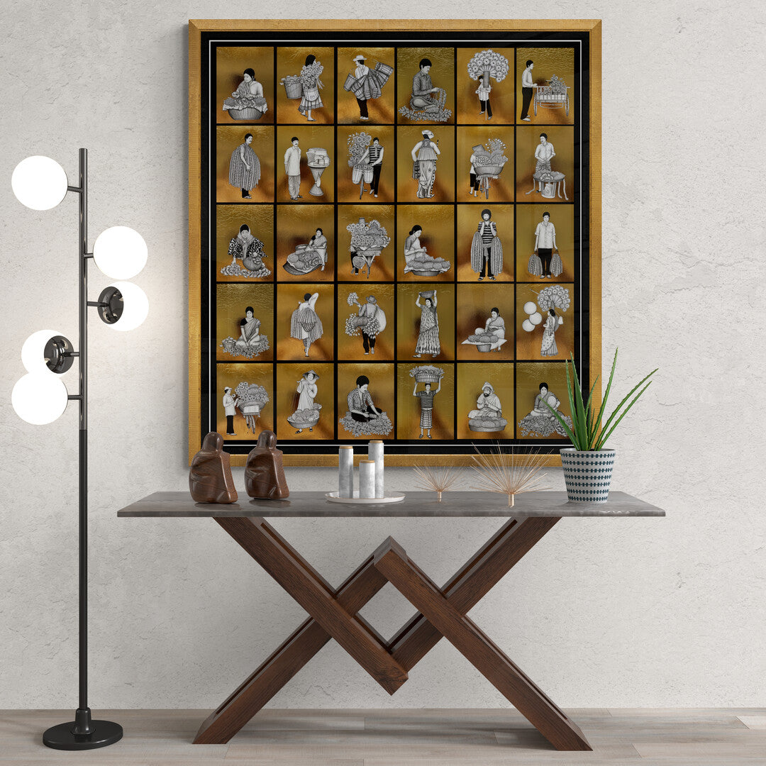 Incredible India IX: Collage of 30