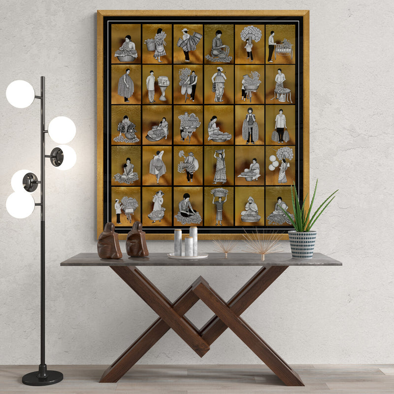 Incredible India IX: Collage of 30